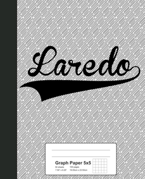 Paperback Graph Paper 5x5: LAREDO Notebook Book