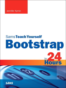 Paperback Bootstrap in 24 Hours, Sams Teach Yourself Book