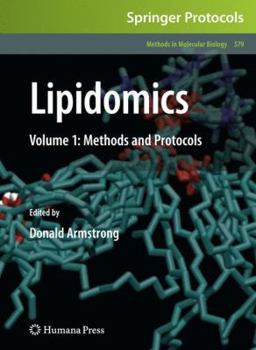 Hardcover Lipidomics: Volume 1: Methods and Protocols Book