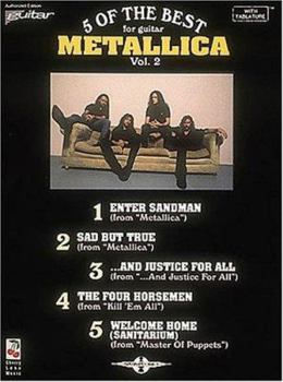 Paperback Metallica - 5 of the Best/Vol. 2* Book