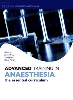 Paperback Advanced Training in Anaesthesia Book