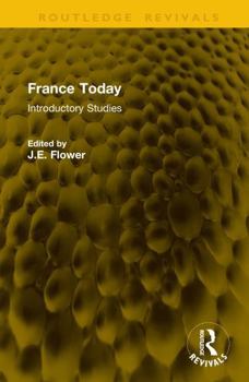 Hardcover France Today: Introductory Studies Book