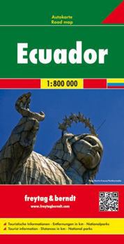 Map Ecuador, road map 1:800,000 [Spanish] Book