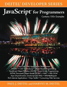 Paperback JavaScript for Programmers Book