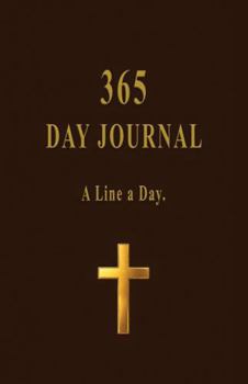 Hardcover 365 Day Journal Mini: A Line A Day Book