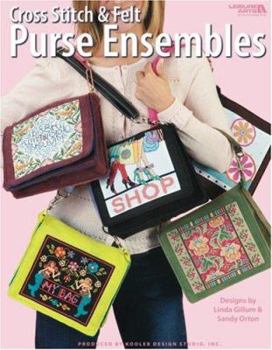 Paperback Cross Stitch & Felt Purses Ensembles Book