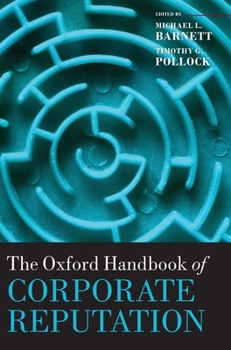 Hardcover The Oxford Handbook of Corporate Reputation Book