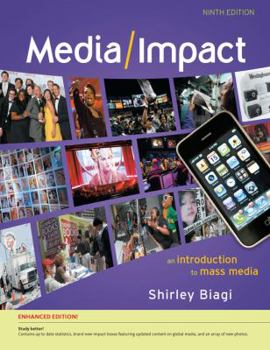 Paperback Media/Impact: An Introduction to Mass Media, Enhanced Book