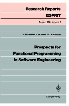 Paperback Prospects for Functional Programming in Software Engineering Book