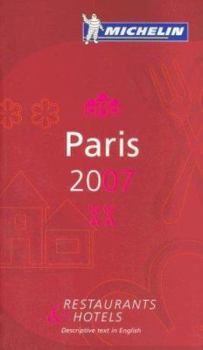 Michelin Red Guide Paris - Book  of the Michelin Le Guide Rouge