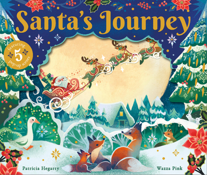 Hardcover Santa's Journey: A Magical Christmas Pop-Up Book