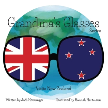 Paperback Grandma's Glasses Series Visits New Zealand Book