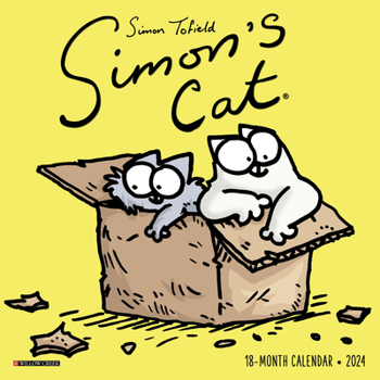 Calendar Simon's Cat 2024 7 X 7 Mini Wall Calendar Book