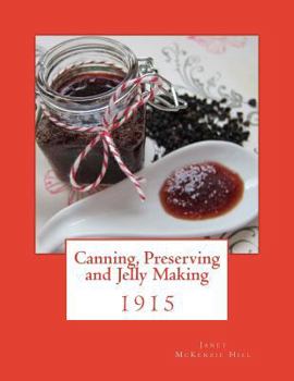 Paperback Canning, Preserving and Jelly Making Book