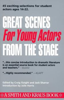 Paperback Great Scenes for Young Actors from the Stage Book