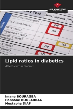 Paperback Lipid ratios in diabetics Book