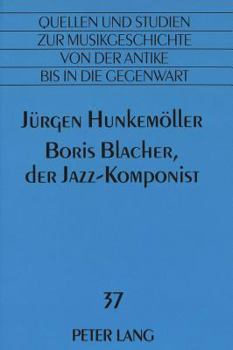 Paperback Boris Blacher, Der Jazz-Komponist [German] Book