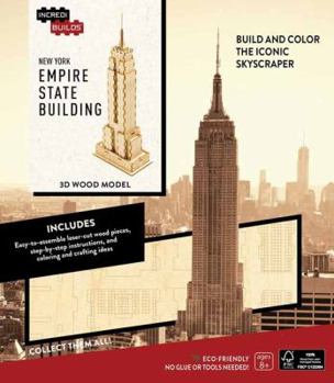 Paperback IncrediBuilds: New York: Empire State Building 3D Wood Model Book