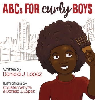 Hardcover ABCs for Curly Boys Book