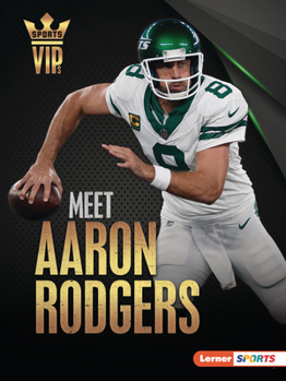Paperback Meet Aaron Rodgers: New York Jets Superstar Book