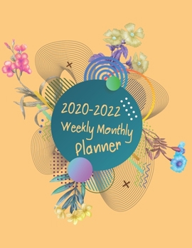 2020-2022 Weekly Monthly Planner: Daily Planner Three Year, Agenda Schedule Organizer Logbook and Journal Personal,  36 Months Calendar, 3 Year Appointment, 8.5" x 11", 154 Pages