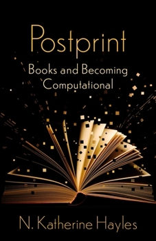 Paperback Postprint: Books and Becoming Computational Book
