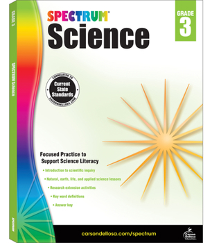 Paperback Spectrum Science, Grade 3: Volume 55 Book