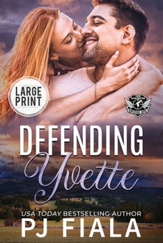 Paperback Defending Yvette [Large Print] Book