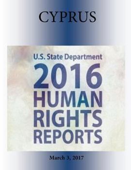 Paperback CYPRUS 2016 HUMAN RIGHTS Report Book