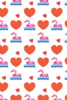 I Love Flamingos: Trendy Cute Pink Flamingo Notebook Journal For Writing Notes and Doodling. Great Gift for Tweens, Women and Girls
