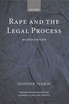 Paperback Rape and the Legal Process Book