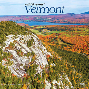 Calendar Vermont Wild & Scenic 2022 Square Book