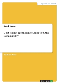 Paperback Goat Health Technologies. Adoption And Sustainability Book