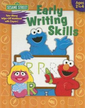 Spiral-bound Sesame Street Early Writing Skills: Ages 2 to 4 [With Crayon] Book