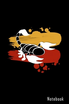 Notebook: 6x9 Scorpio | dotgrid | dot grid paper | notebook | notes