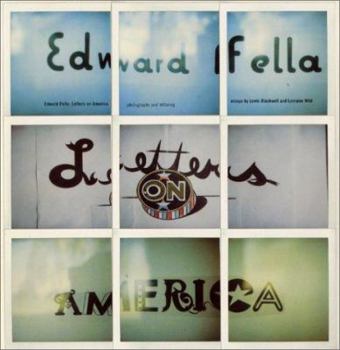 Hardcover Edward Fella: Letters on America Book