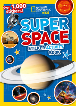 Mass Market Paperback Ngk Space Sticker Activity Book (Special Sales UK Edition): Over 1,000 Stickers! Book