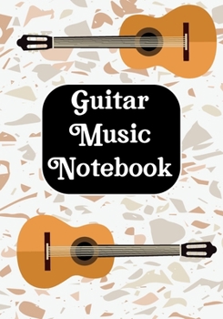 Guitar Music Notebook: Blank Sheet Music Staff Manuscript Paper Sheet / Music Staff Paper Notation gifts Standard for students / Professionals