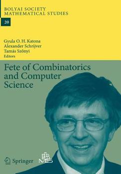 Paperback Fete of Combinatorics and Computer Science Book