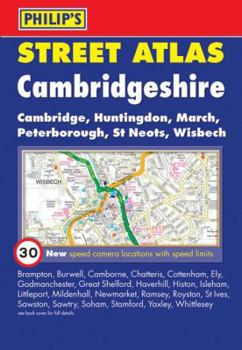 Paperback Philip's Street Atlas Cambridgeshire Book