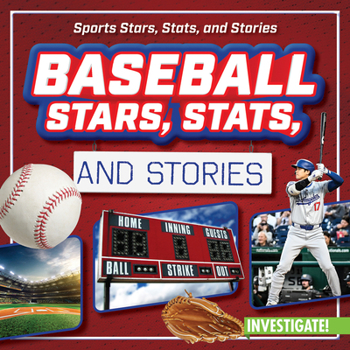 Library Binding Baseball Stars, Stats, and Stories Book