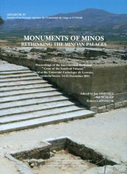 Hardcover Monuments of Minos: Rethinking the Minoan Palaces [French] Book