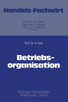 Paperback Betriebsorganisation [German] Book