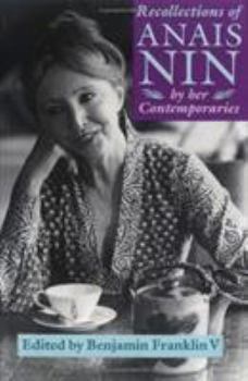 Paperback Recollections of Anaïs Nin: By Her Contemporaries Book