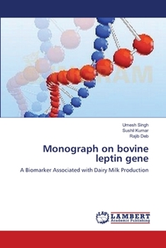 Paperback Monograph on bovine leptin gene Book
