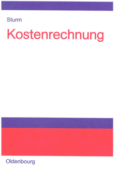 Hardcover Kostenrechnung [German] Book