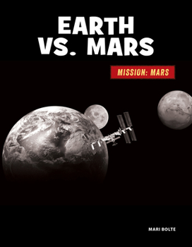 Library Binding Earth vs. Mars Book