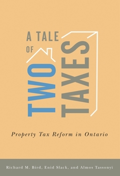 Paperback A Tale of Two Taxes: Property Tax Reform in Ontario Book