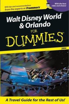 Paperback Walt Disney World & Orlando For Dummies 2004 (Dummies Travel) Book