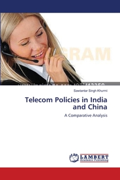 Paperback Telecom Policies in India and China Book